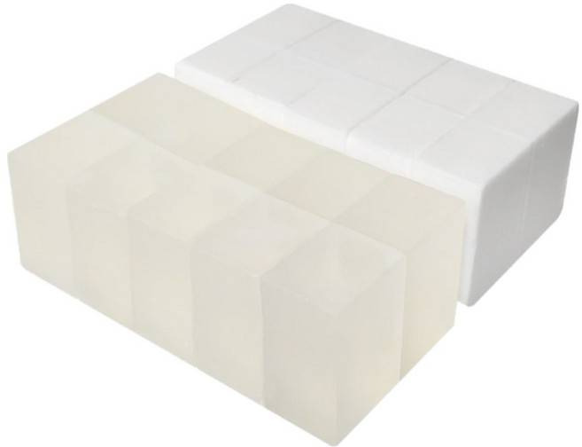 아르간 콜라겐 MP 유기농 조각 비누베이스 1kg, 투명1kg, 1개