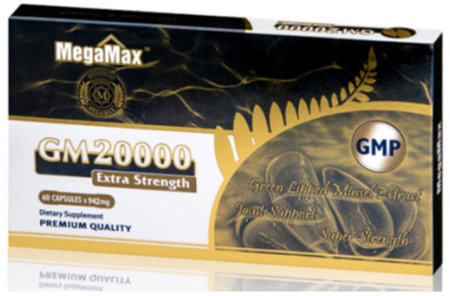 메가맥스 GM20000 고함량 초록입홍합 60캡슐 [4+1], 4+1(총300캡슐), 60정