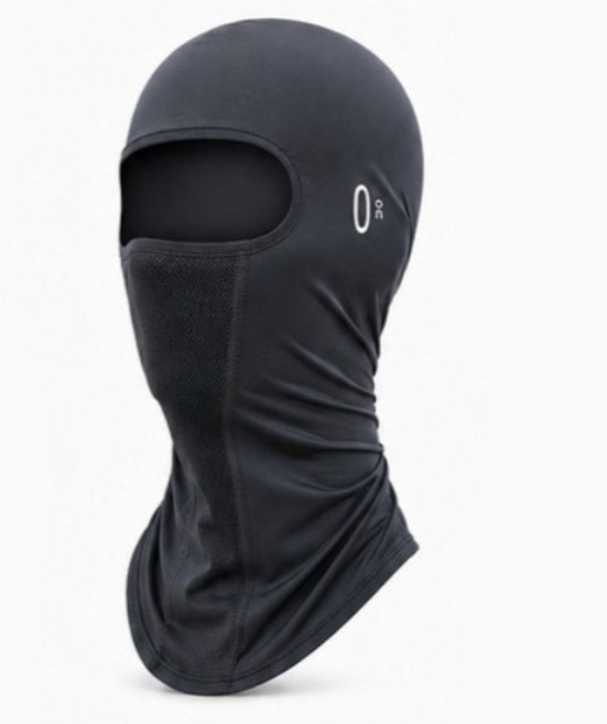 이스테이션 ES-SUM 여름용 바라클라바 2개 1세트, 블랙