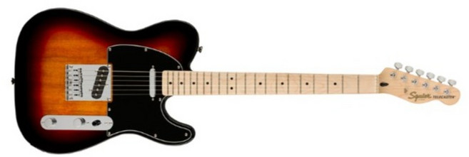 FENDER SQUIER AFFINITY SERIES TELECASTER 팬더스콰이어 텔레케스터 썬버스트, 1개