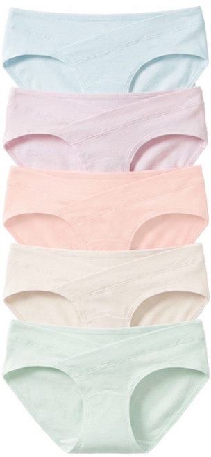 데일로엔 임부 임산부 팬티 여성속옷 위생팬티 5종 세트