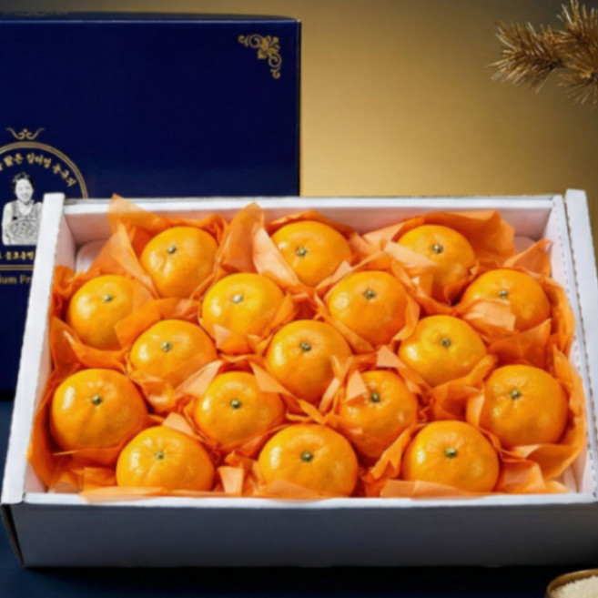 [프리미엄설선물] 고당도 제주 천혜향 선물세트, 1박스, 2kg