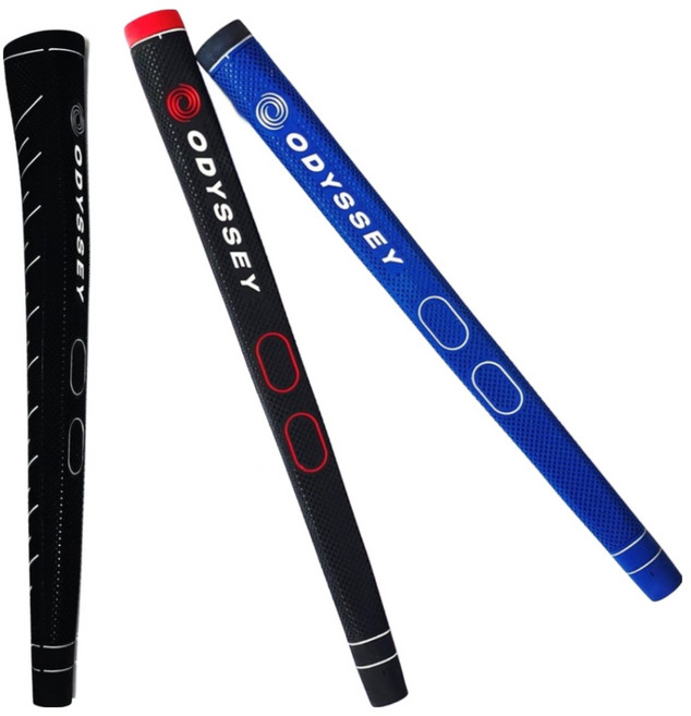 남여공용 골프 퍼터 그립 교체 오디세이 안정적인 권총형 논슬립 그립, 1개, 블루
