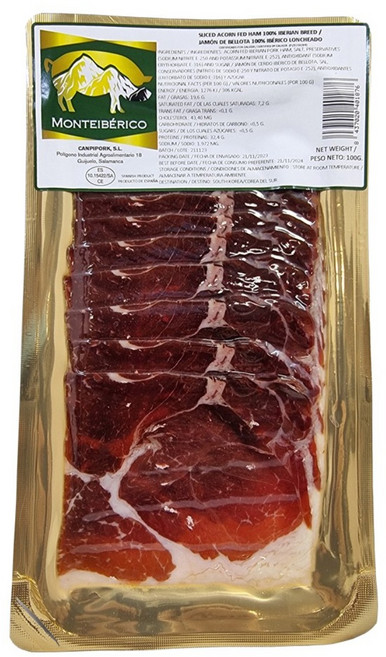 몬테이베리코 하몽 베요타 하몽 세보 와인안주 위스키안주 이베리코 순종 100% 선물포장 가능, 50g, 1개