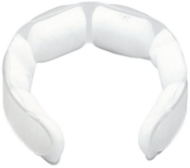 레알핏 아이스 넥쿨러 넥밴드 냉각, 화이트, 1개