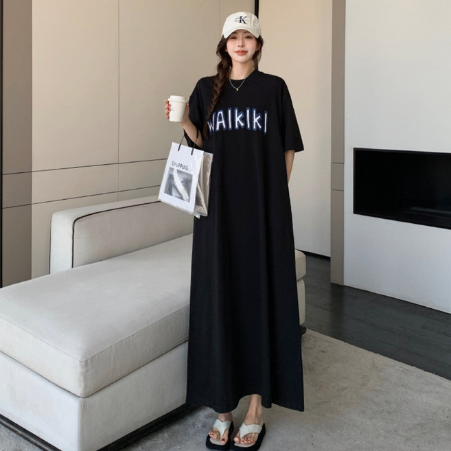 여성 홈웨어 빅사이즈 간절기 원피스