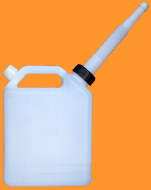 예초용 자바라형 가솔린 엔진오일 혼합통 2L 자바라 타입 오일, 1개