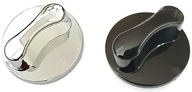 하츠가스렌지손잡이 / HATTZ가스렌지손잡이/신세계주방, 하츠 2번 색상 메탈실버, 1개