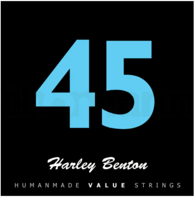 독일 명품 할리벤튼 베이스기타줄 2개, 4현