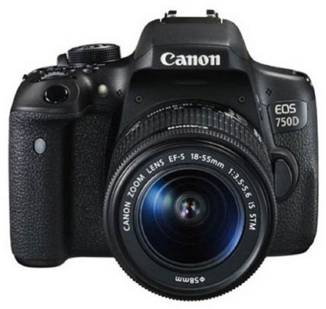 캐논 EOS 750D+18-55mm렌즈+32GB+EOS여행용가방 풀패키지 DH, 기본바디렌즈구성품, 캐논 EOS 750D