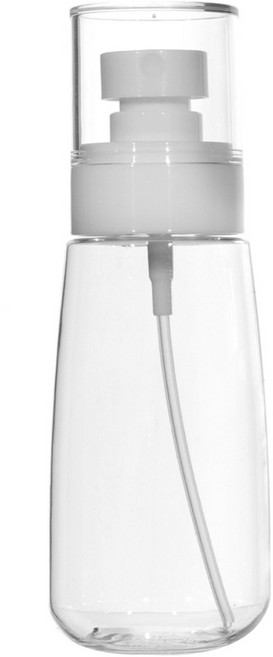 UPG PETG 친환경 에센스용기 30g 60g 80g 100g, 10개, 투명용기 흰색캡, 100ml