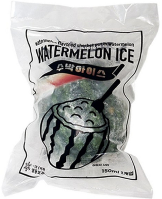 수박 샤베트 아이스크림 150ML, 1개
