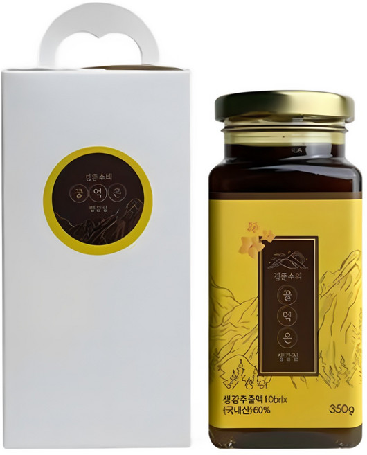 달달한 생강청 생강꿀청, 1개, 350g