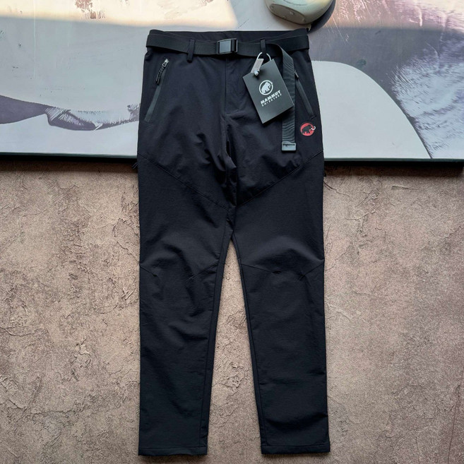MAMMUT 매머드 25년 레드 라벨 3.0 남성 소프트 팬츠 아웃도어 바람막이 방수 캐주얼 바지 긴바지