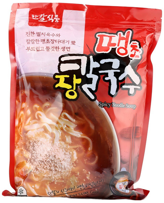 한칼식품 땡초 장칼국수 밀키트 1인분, 1개, 1.31kg