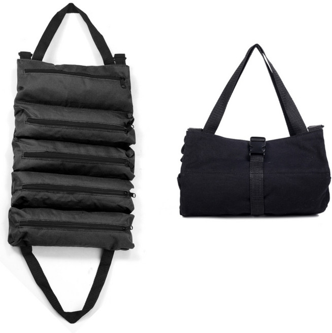 와이티티 휴대용 공구 가방 파우치, 블랙