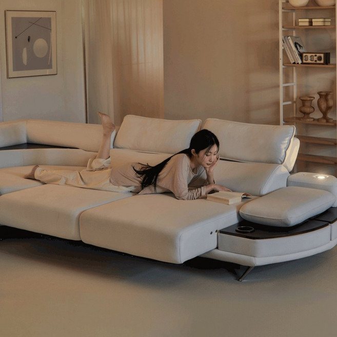 퍼니챗 제우스 모션 전동 슬라이드 리클무빙 코모도 리클라이너 3인용 4인용 5인용 코너형 6인용 소파, (즉시 출고), 우퍼추가 X