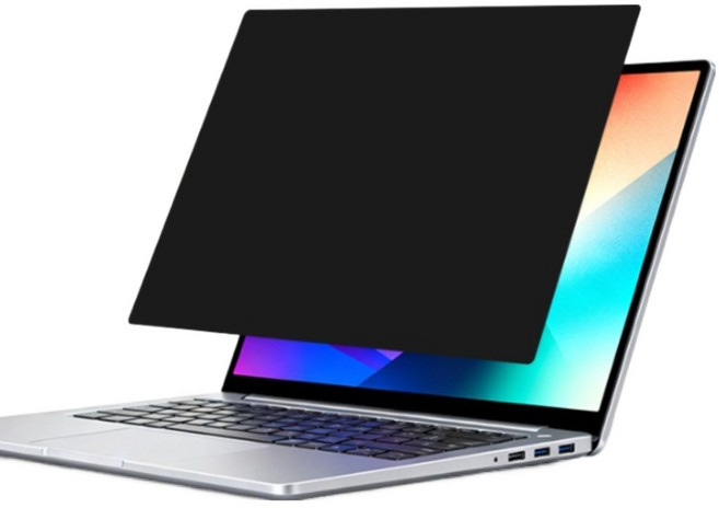 노트북 프라이버시 필름 15.6인치 16:9 (39.6cm ) 사생활보호 화면보호 정보보호 보안필름 저반사 AG코팅 LG그램 호환, 1개