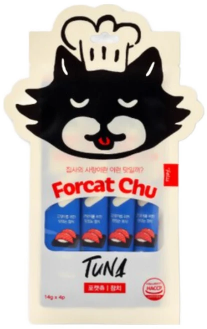 고양이 포캣츄 미야옹철 김명철 수의사 야옹이 간식 나트륨무첨가, 참치, 14g, 3개 - 쿠팡