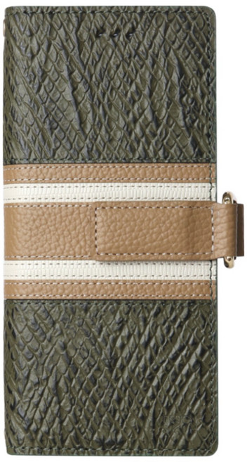 디자인스킨 갤럭시 Z폴드 믹스레더 베이직 스냅 지갑 케이스