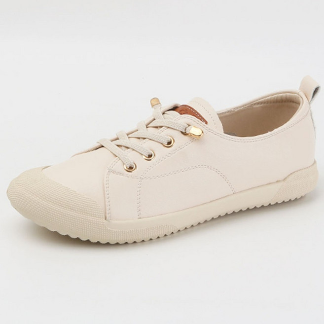 캐주얼 밴딩 플랫 스니커즈 운동화 (2cm) 웨이크