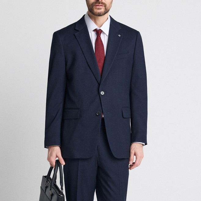 Tech-Poly 사방스판 에센셜 수트_인디고 (클래식핏)_SSJVZ55SET