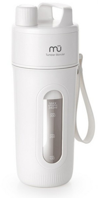 더뮤 휴대용 무선 텀블러 믹서기 340ml MU-SF001MT