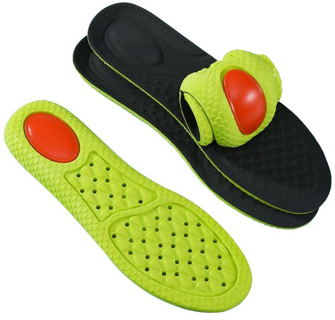 1+1 유첸 기능성 깔창 아치깔창 초경량 푹신한 쿠션 군인 군대 구두신발 런닝화 워킹화 평발 깔창 커팅가능