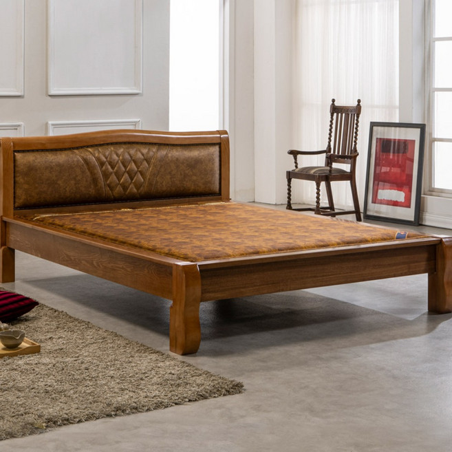 이조농방 분리형황토볼 헤라 퀸침대, 단품