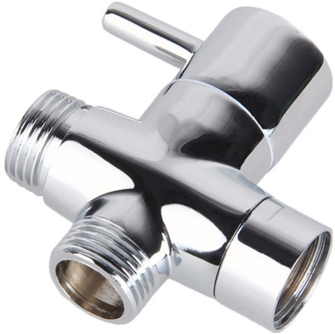 리빙리뉴 T밸브 실버 15A 황동 슬라이드 고급형