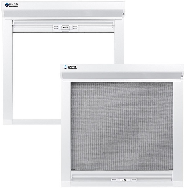 엔케이롤 미세촘촘 방충망 창문 롤방충망 프로젝트 자동롤 스크린 PJ 주문제작 셀프시공, 1개