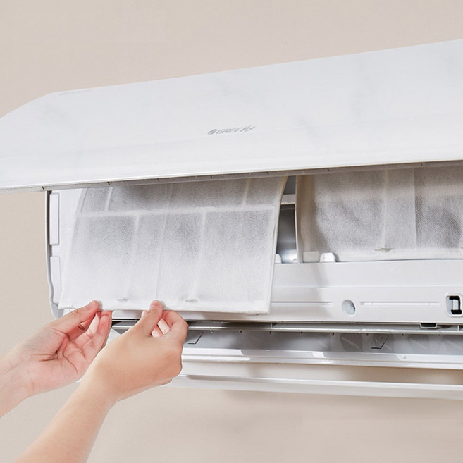 [먼지차단] 오해디랩 에어컨 필터 커버 4매입, 2세트, 필터커버