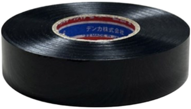 덴카 테이프 101 일본산 칼라 PVC 전기 절연 배선 10m, 초록색, 1개