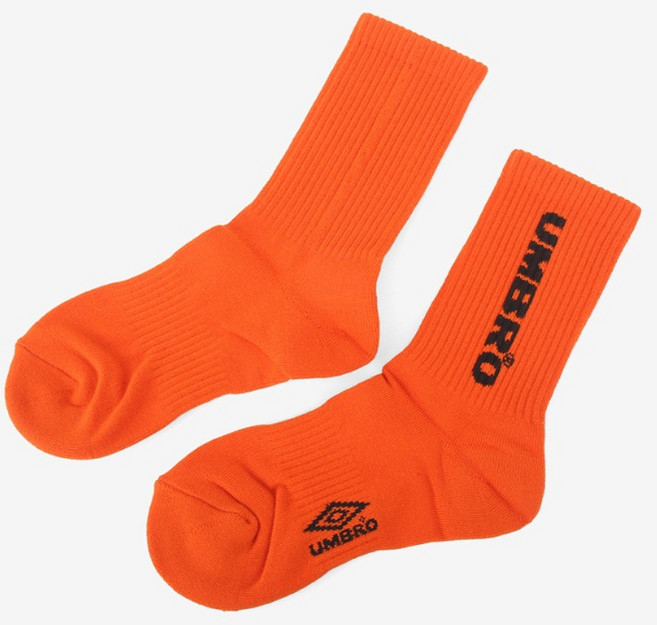 엄브로 양말 삭스 중목 패션 스포츠 러닝 운동 러닝 축구 캐주얼 남성 여성 매장판 헬스 U0223CSC45-ORG