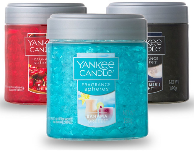 1+1 양키캔들 차량용 방향제 국산정품 스피어스 +패드, 1+1 바하마브리즈, 1세트