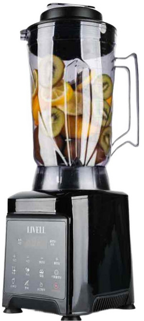 LIVELL 더쎈 대형 믹서기 대용량 카페 업소용 4리터, LIV-1600BL