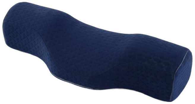 밀리앳 C커브 편한수면 경추베개, 1개, 네이비