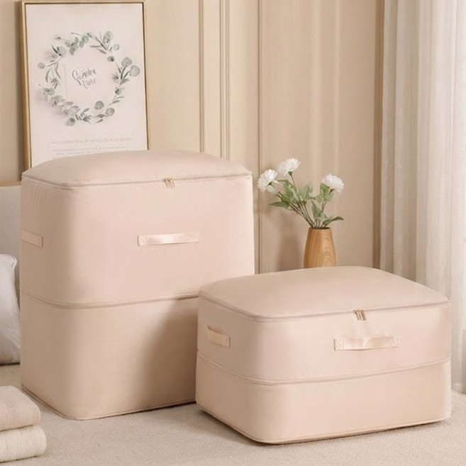 Liveasy 초대형 프리미엄 이불 압축 파우치 패딩 파우치 1+1, 1개, 2개입