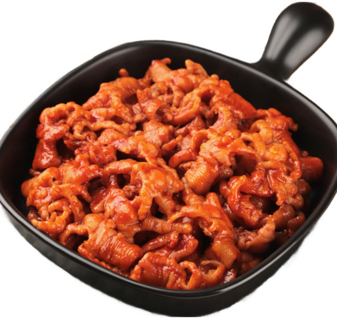 뼈 없는 불닭발 350g 매운닭발 양념닭발 무뼈닭발, 1개