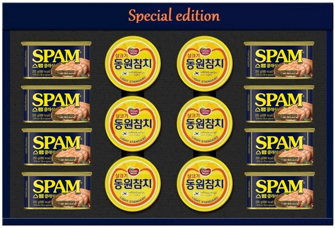 동원 참치스팸혼합 선물세트 1호, 1세트