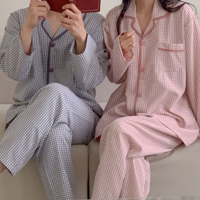 이로라 디어나잇 커플 파자마 잠옷 세트