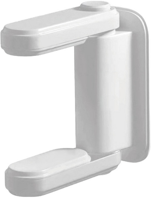 홈앤정 안여러 현관문 도어락 안전잠금장치 무타공 이중장금 손잡이 안전잠금장치, 3개