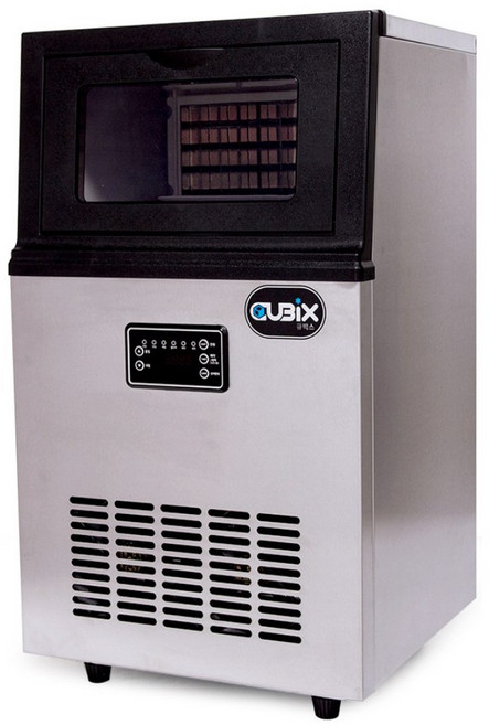 CUBIX 큐빅스 업소용 제빙기 35KG 쾌속냉각 공냉식 식당 카페 영업용 아이스메이커, 제빙기35kg+ 정수필터