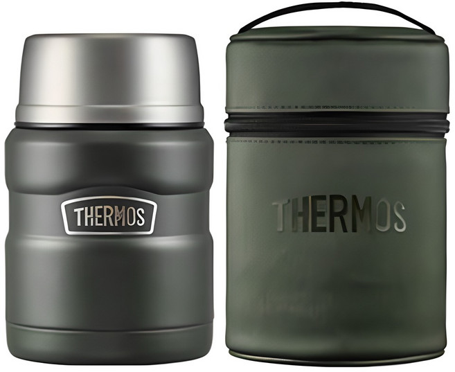 THERMOS 써모스 JCW-505K (DB) 등산용 푸드컨테이너, 데이브레이크, 470ml
