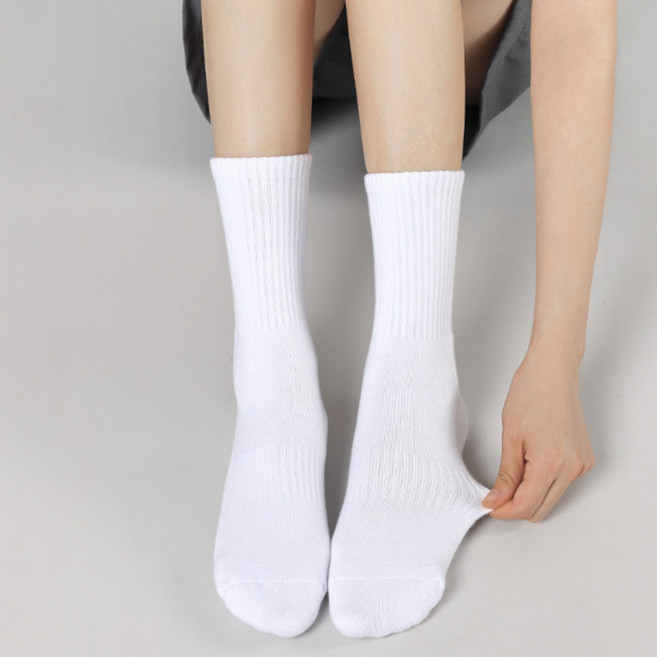 에멜강스 남성 여성 장목 두꺼운 쿠션 스포츠양말 5켤레 세트 땀흡수 마라톤 러닝 운동 헬스, 장목 그레이, 5개