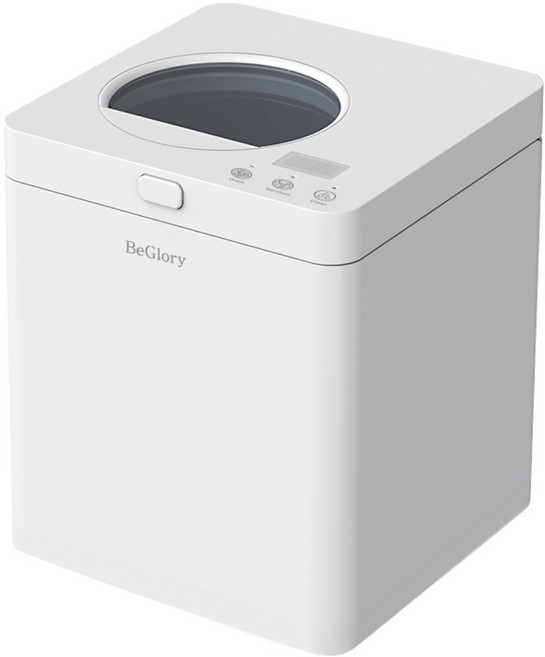 BeGlory 음식물처리기 가정용 건조 분쇄 저소음 음식물 분쇄기 자동세척 2.5 L, HQD-260