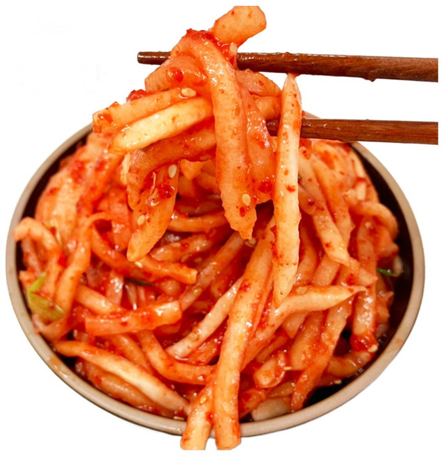 [시골마당] 비빔밥에 어울리는 전라도 무생채 국내산, 5kg, 1개