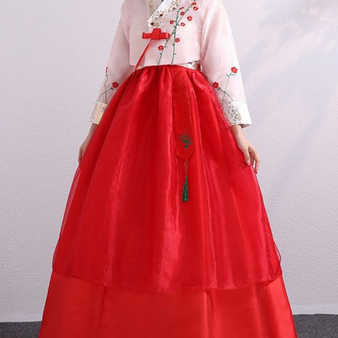 여성 한복 세트 한복 원피스 개량 한복 결혼식 돌잔치 하객 한복 무대 공연 한복 빅사이즈 MJS