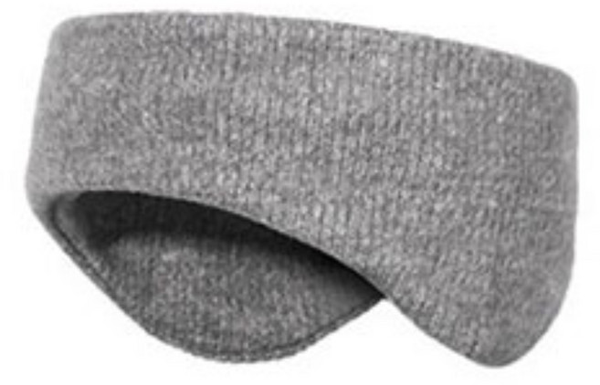 방한 스키 스포츠 겨울 러닝 귀마개 헤어밴드, 1개, 그레이