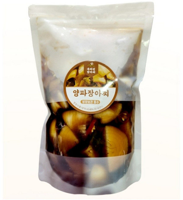 국내산 속리산양파짱아찌, 1개, 680g
